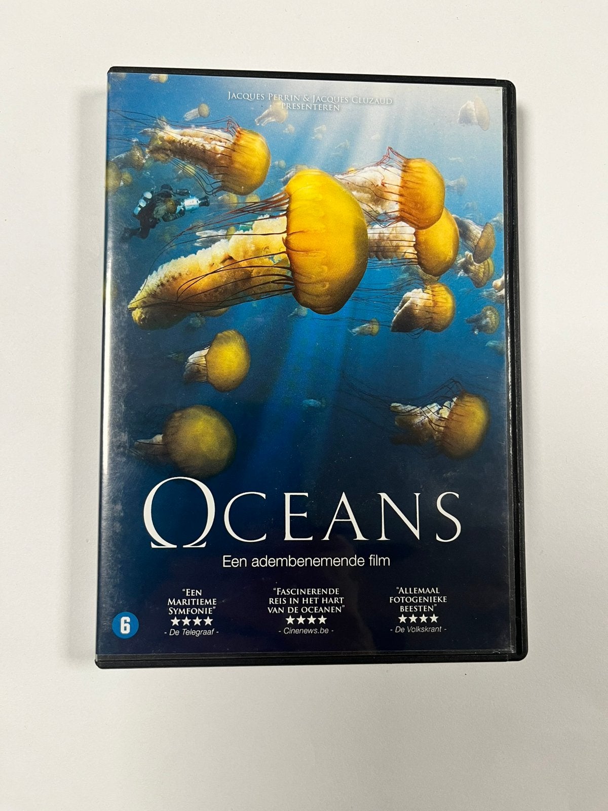 Oceans (een adembenemende film) NL-DVD, Nederlands, Natuur, Ophalen of Verzenden, Zo goed als nieuw