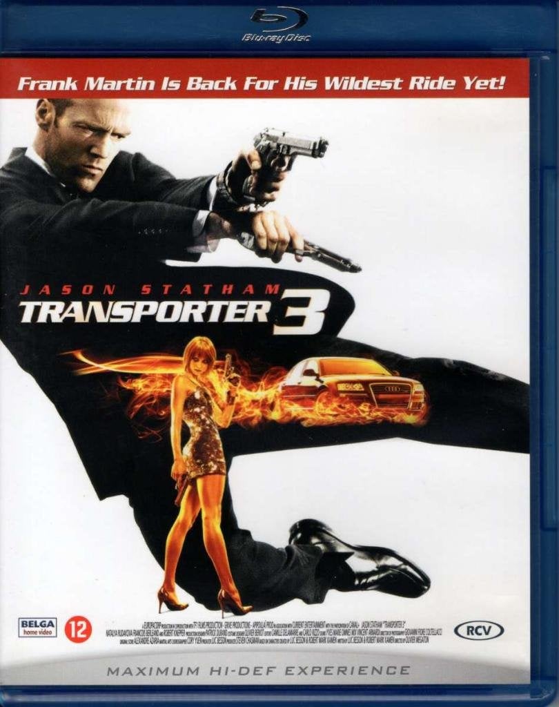 Transporter 3 (Jason Statham) - Nederlandse uitgave, Cd's en Dvd's, Blu-ray, Verzenden, Info@belgafilms.be, Actie, 14 Avenue du Japon, 1420 Braine-l'Alleud, België