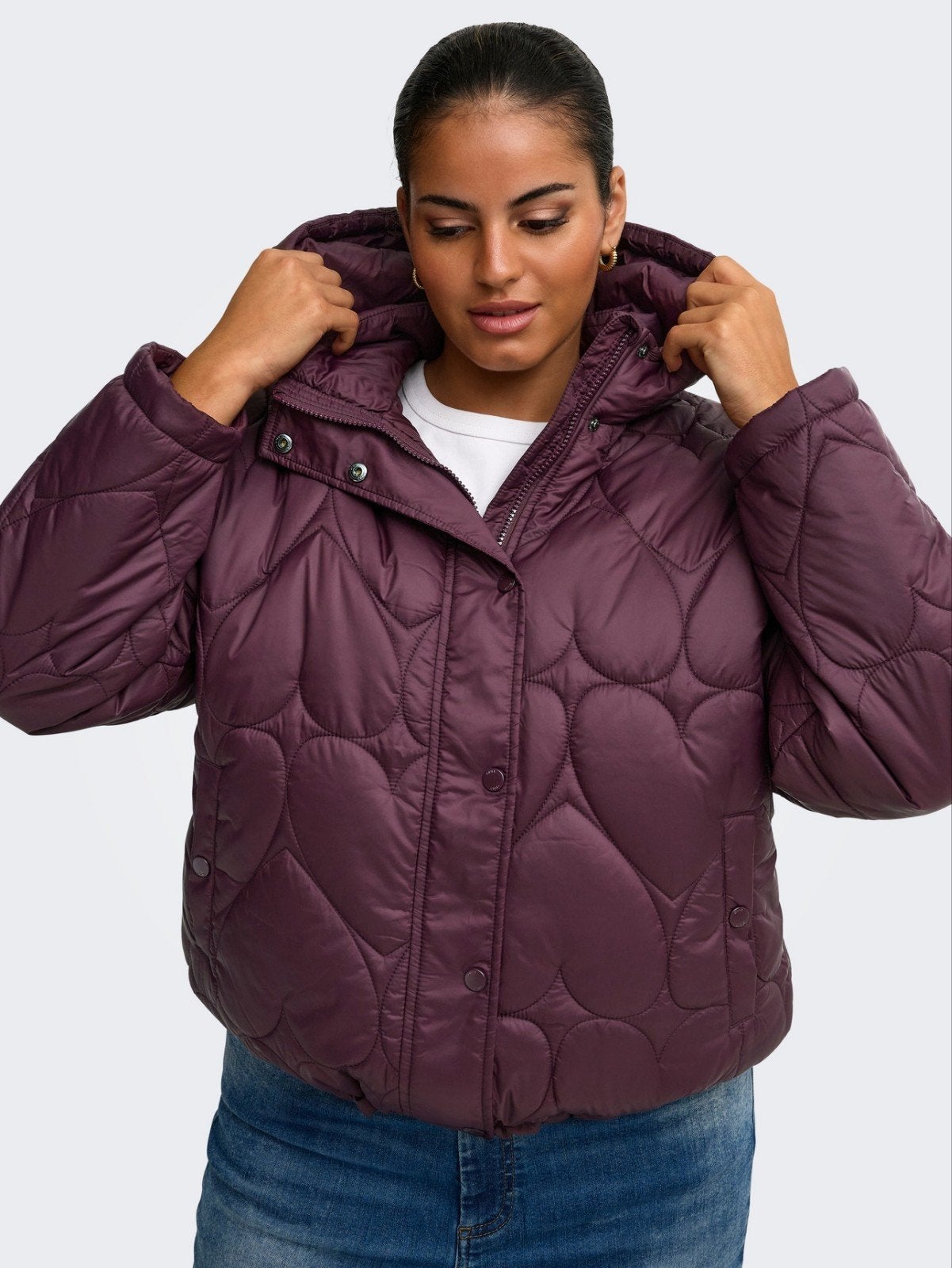 Bordeaux jacket Cartahia van Only Carmakoma Maat 54, O, O, O, Nieuw