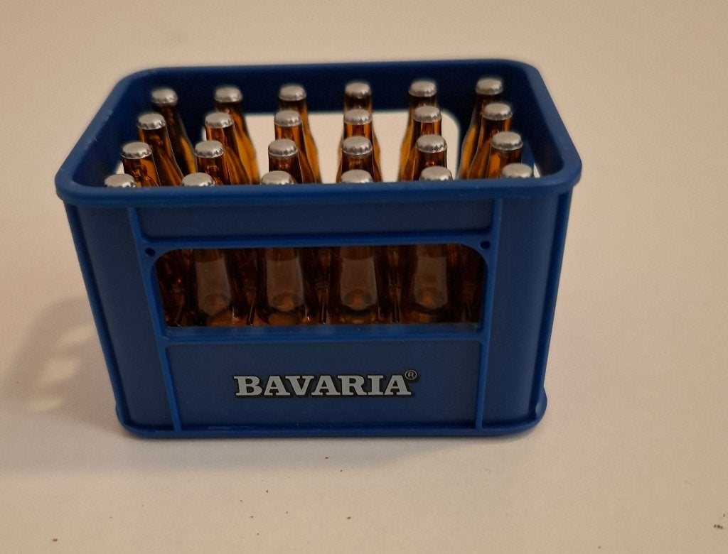 Bier bavaria opener in de vorm van een krat bier, Ophalen of Verzenden, Nieuw, Flesopener, Bavaria