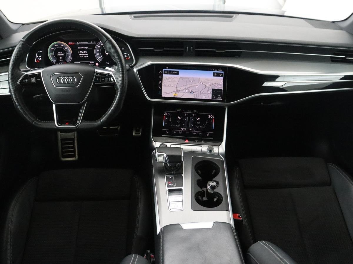 Audi A6 Avant 55 TFSI e quattro Competition | S-Line | SOH 8, Auto's, Automaat, Gebruikt, 4 cilinders, Blauw