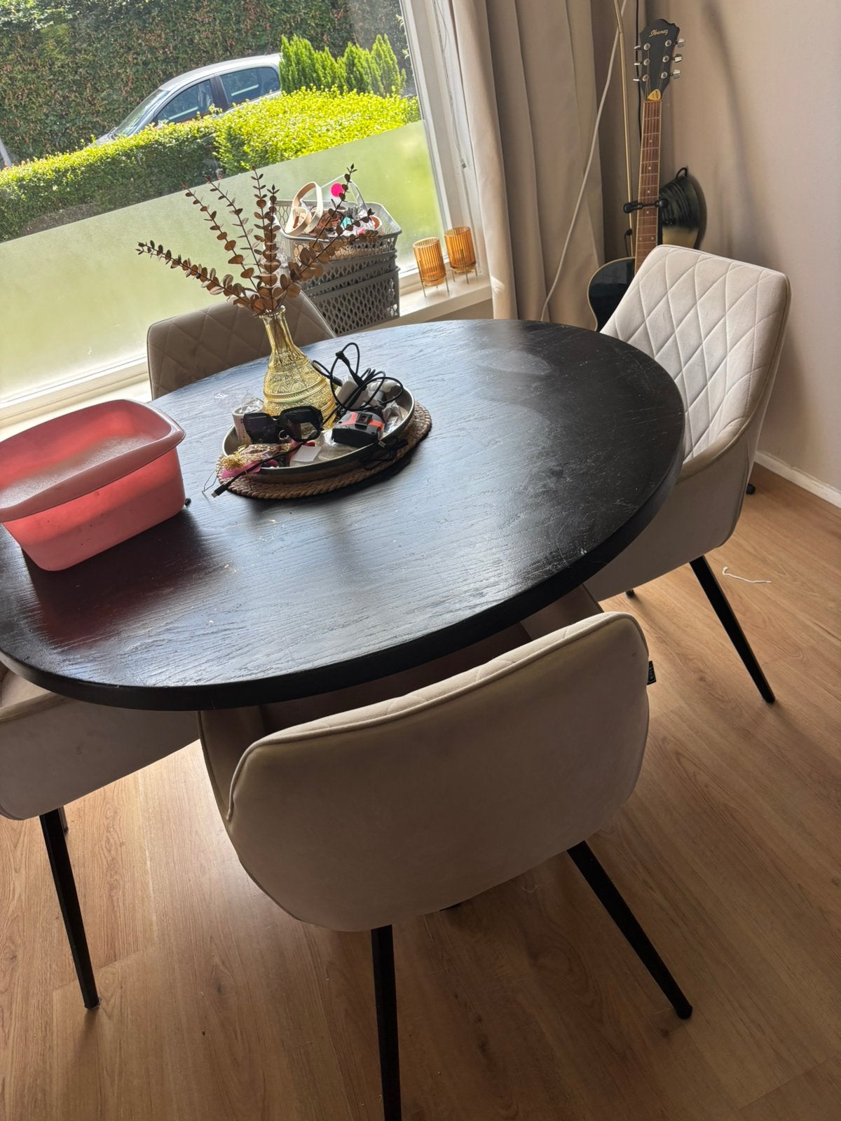 Prachtige eetkamer stoelen van kick collection (velvet ), Huis en Inrichting, Stoelen, Ophalen, Zo goed als nieuw, Overige kleuren