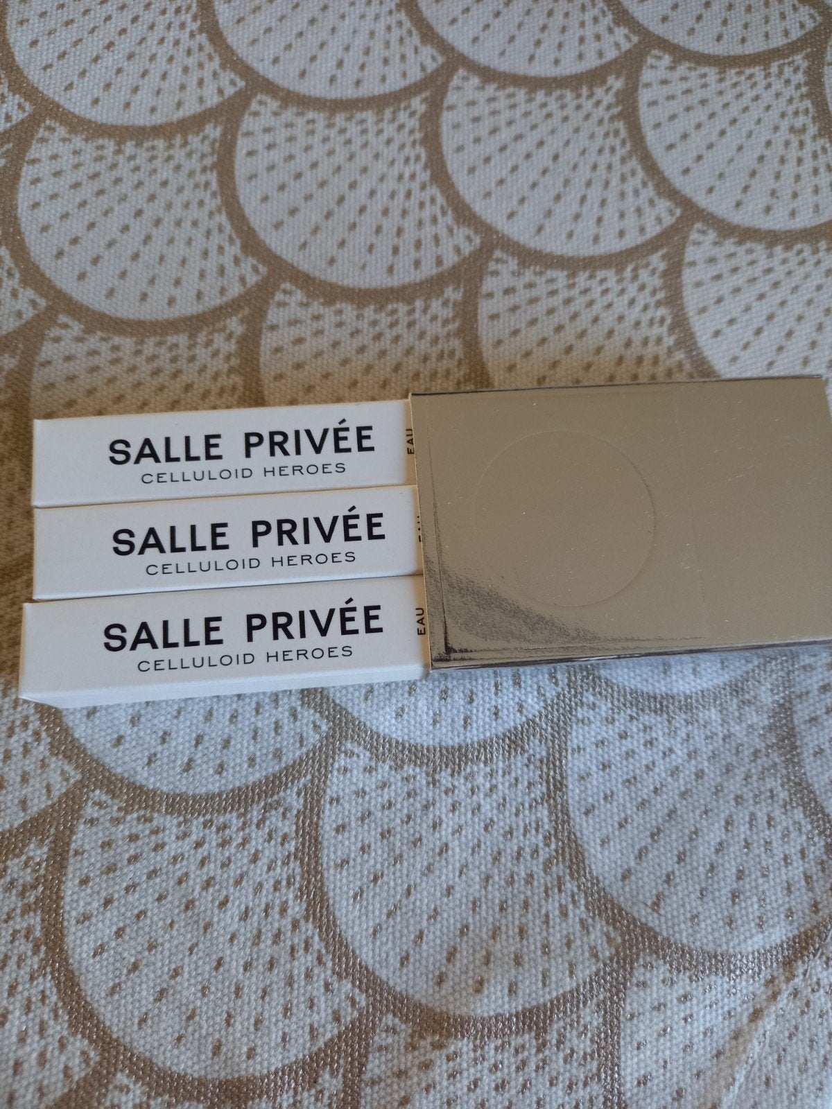 3 proefjes Salle Privee Celluloid Heroes, Ophalen of Verzenden, Nieuw