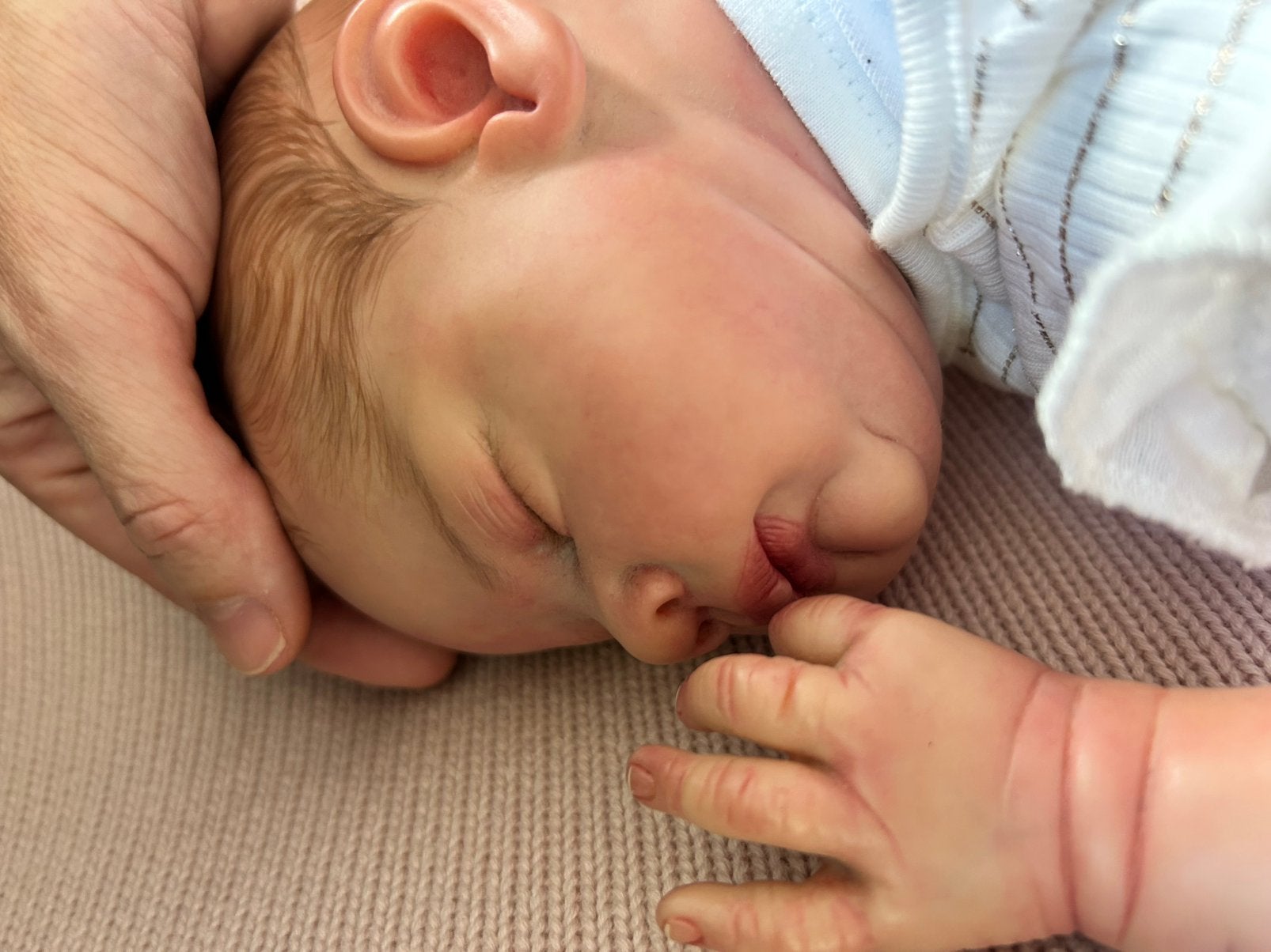 Reborn Khian, nu voor slecht 200 euro, Ophalen of Verzenden, Zo goed als nieuw, Pop