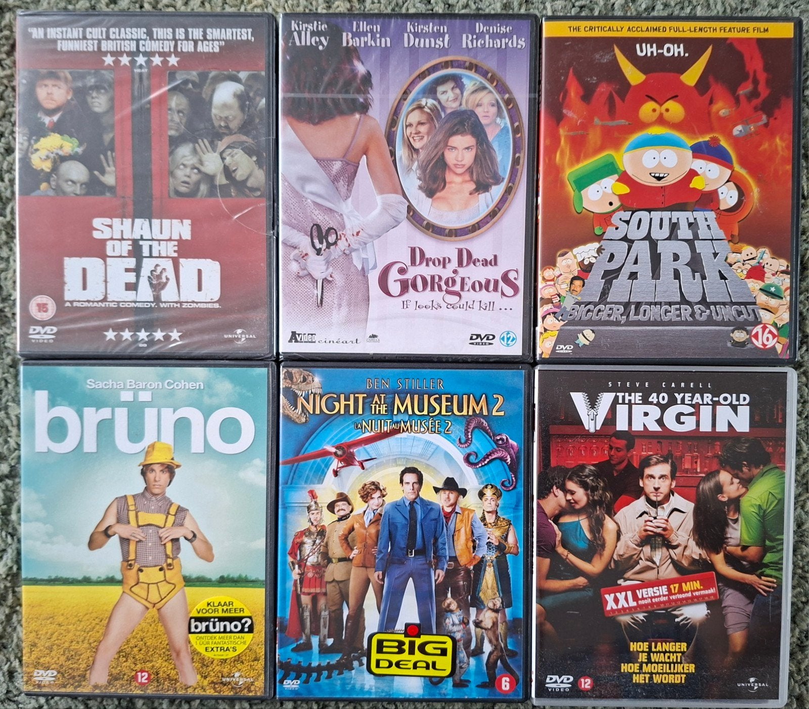 KOMEDIE DVDs. NIEUW EN/OF GESEALD. 2 EURO PER STUK., Alle leeftijden, Ophalen of Verzenden, Zo goed als nieuw, Cursus of Instructie