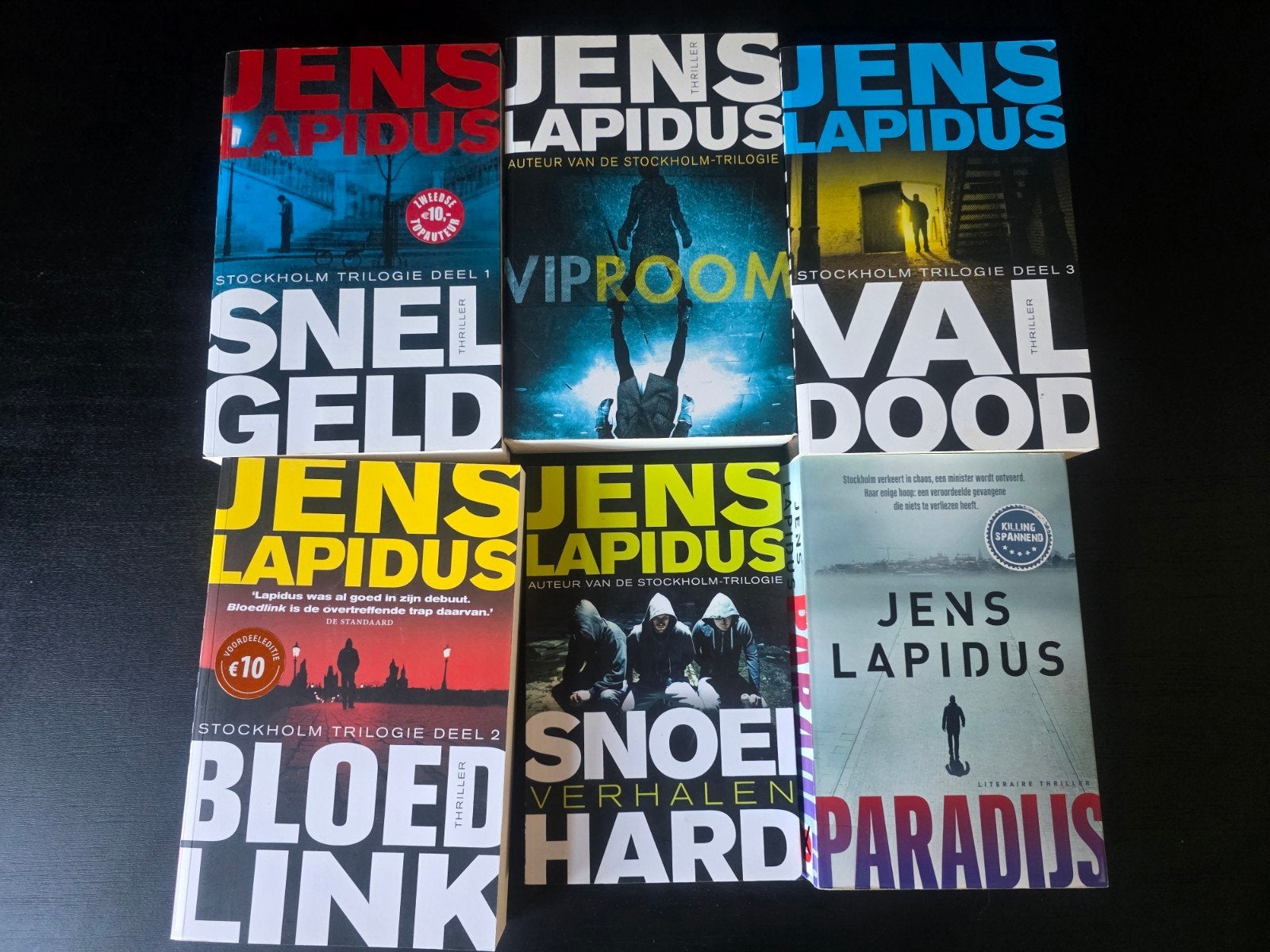 Jens Lapidus boeken - Stockholm Trilogie en meer, Ophalen of Verzenden, Gelezen, Jens Lapidus, Europa overig