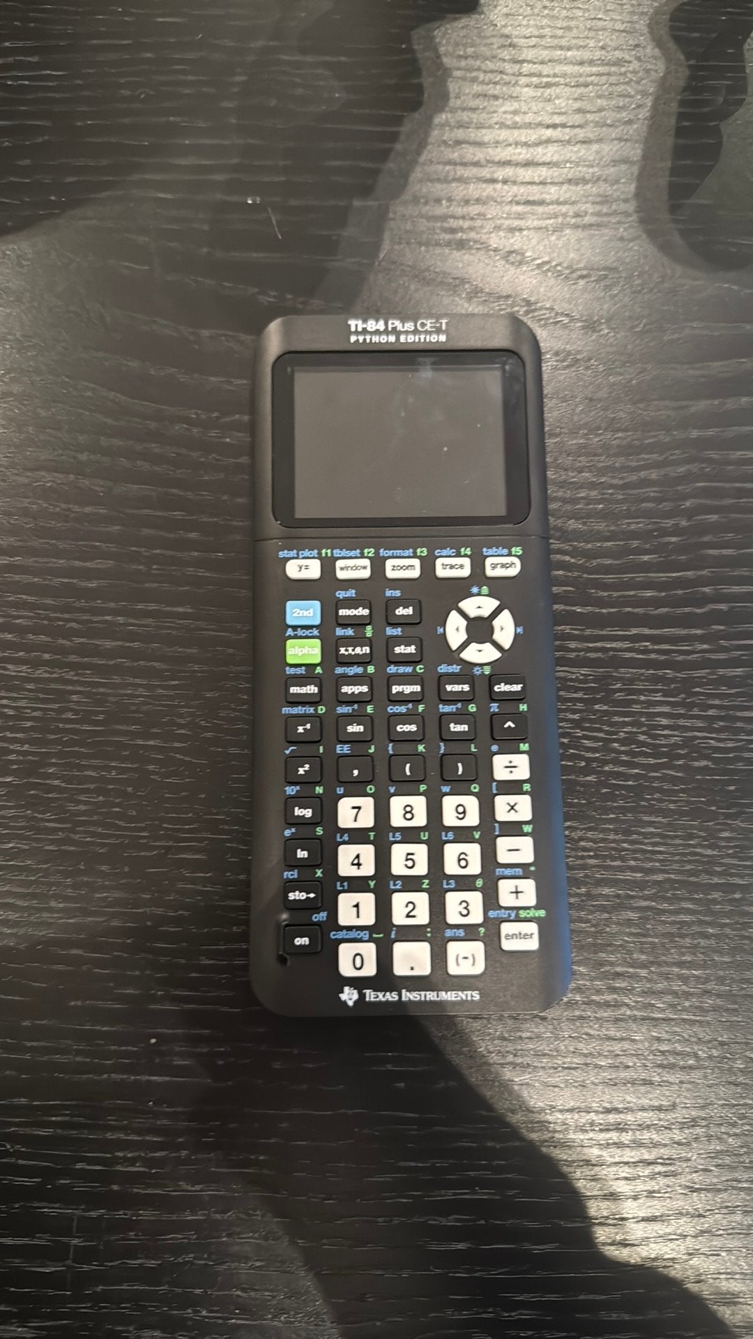 Grafische rekenmachine texas instruments(ti-84 plus CE-T, Ophalen of Verzenden, Grafische rekenmachine, Zo goed als nieuw