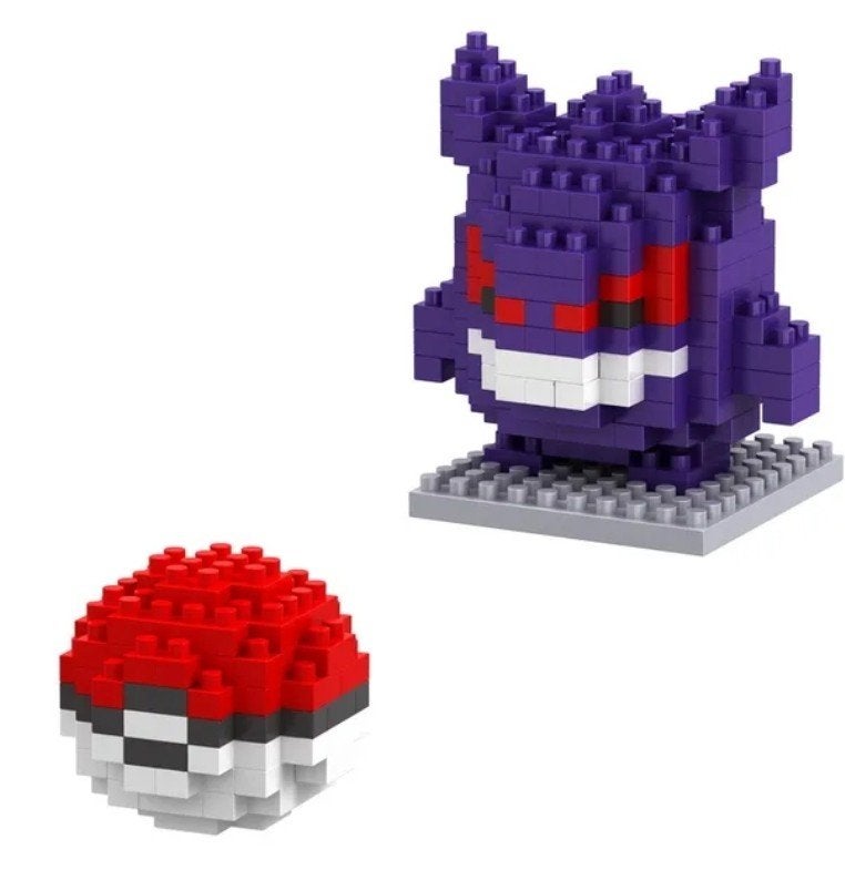 Gangar Pokemon bouwstenen figuur - nieuw in verpakking, Ophalen of Verzenden, Zo goed als nieuw