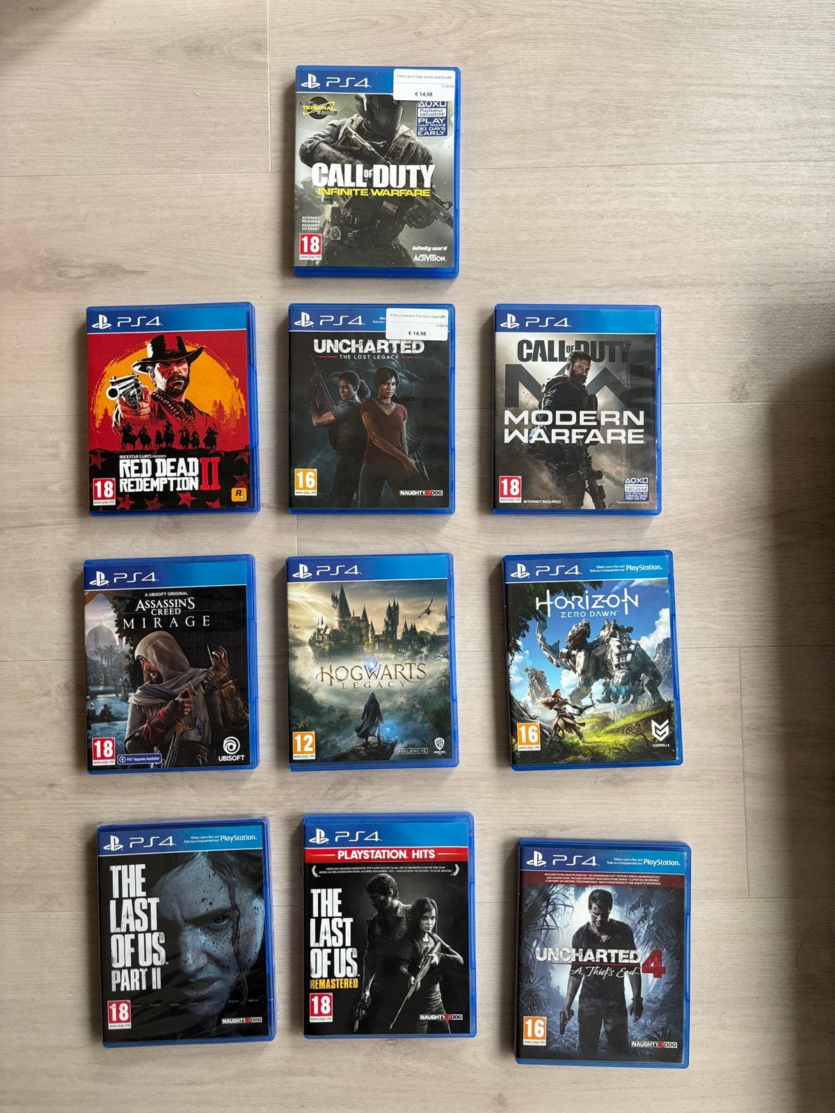 PlayStation 4 games – los of als pakket, Spelcomputers en Games, Games | Sony PlayStation 4, Vanaf 18 jaar, 1 speler, Zo goed als nieuw