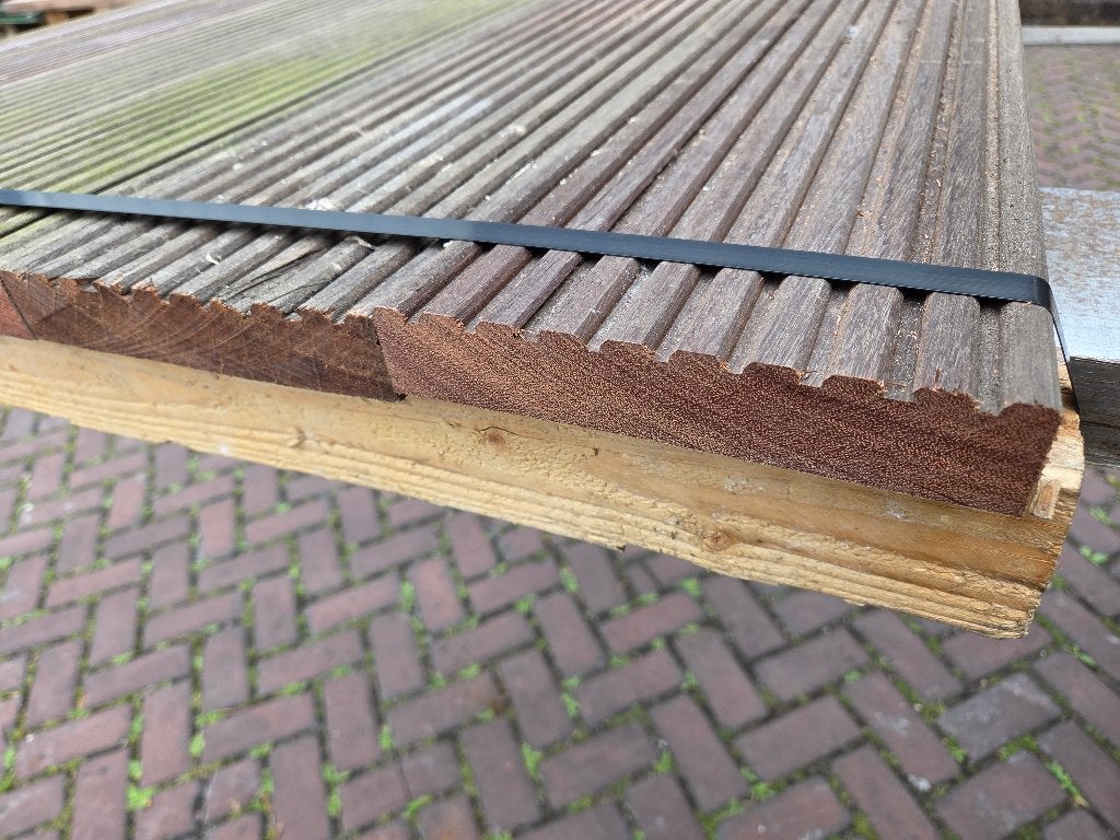 profielplanken / Vlonderplanken 3.3x18.0 cm -nr: HP211, Ophalen, Planken, Nieuw, Hardhout