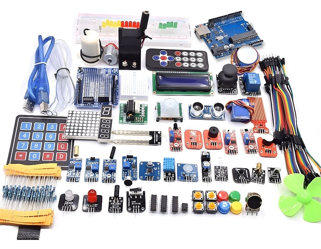 Grote Arduino UNO R3 Starterkit, Hobby en Vrije tijd, Elektronica-componenten, Verzenden, Nieuw