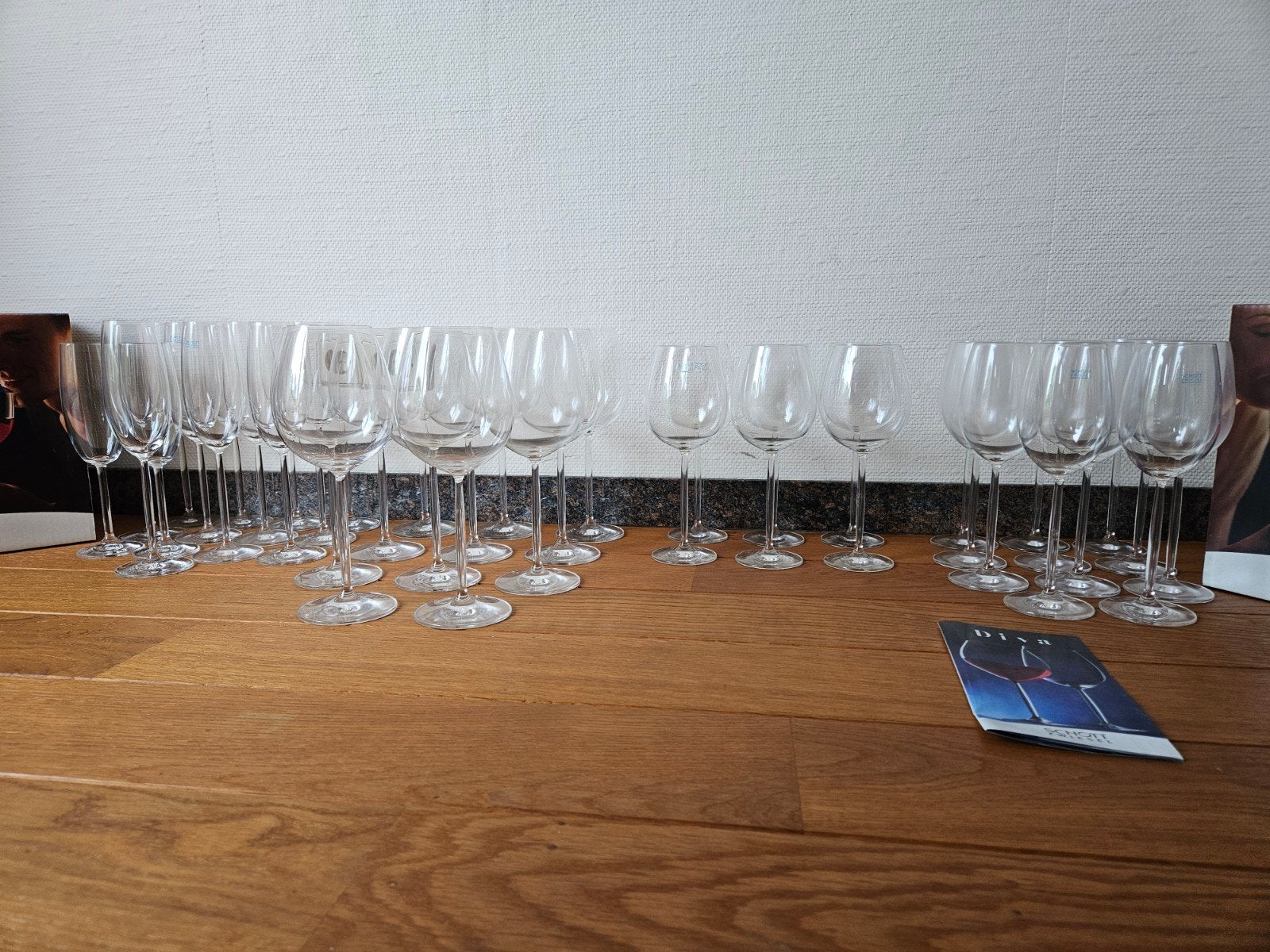 Schott Zwiesel Diva kristallen glazen set, Glas of Glazen, Ophalen of Verzenden, Overige stijlen, Glas