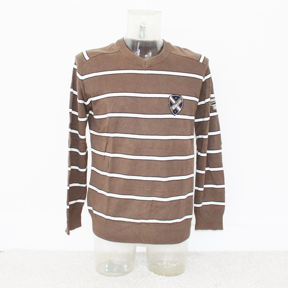 Basic Equipment Heren Trui 100% Katoen (L) - 45 € 25,-, Kleding | Heren, Ophalen of Verzenden, Zo goed als nieuw, Bruin, Basic Equipment