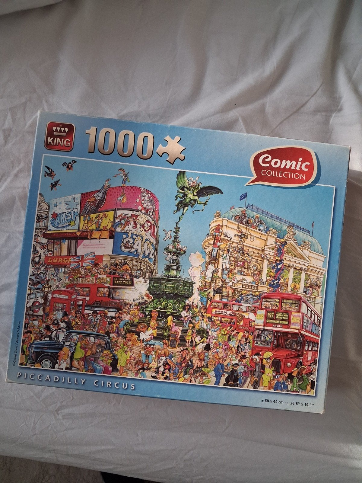 Puzzel 1000 stukjes comic collection, Ophalen, 500 t/m 1500 stukjes, Gebruikt