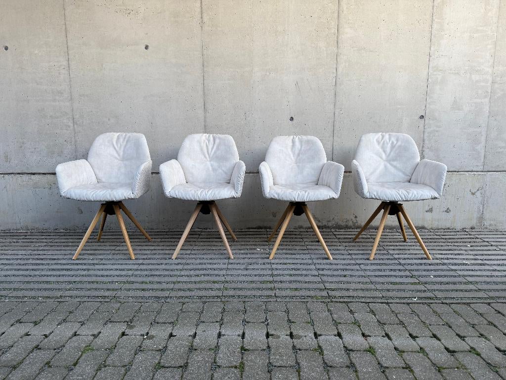 4x Mobitec - MOOD 95 Eetkamerstoelen, Huis en Inrichting, Stoelen, Jori leolux vitra ikea juntoo fritz knoll italia, Nieuw, Ophalen of Verzenden