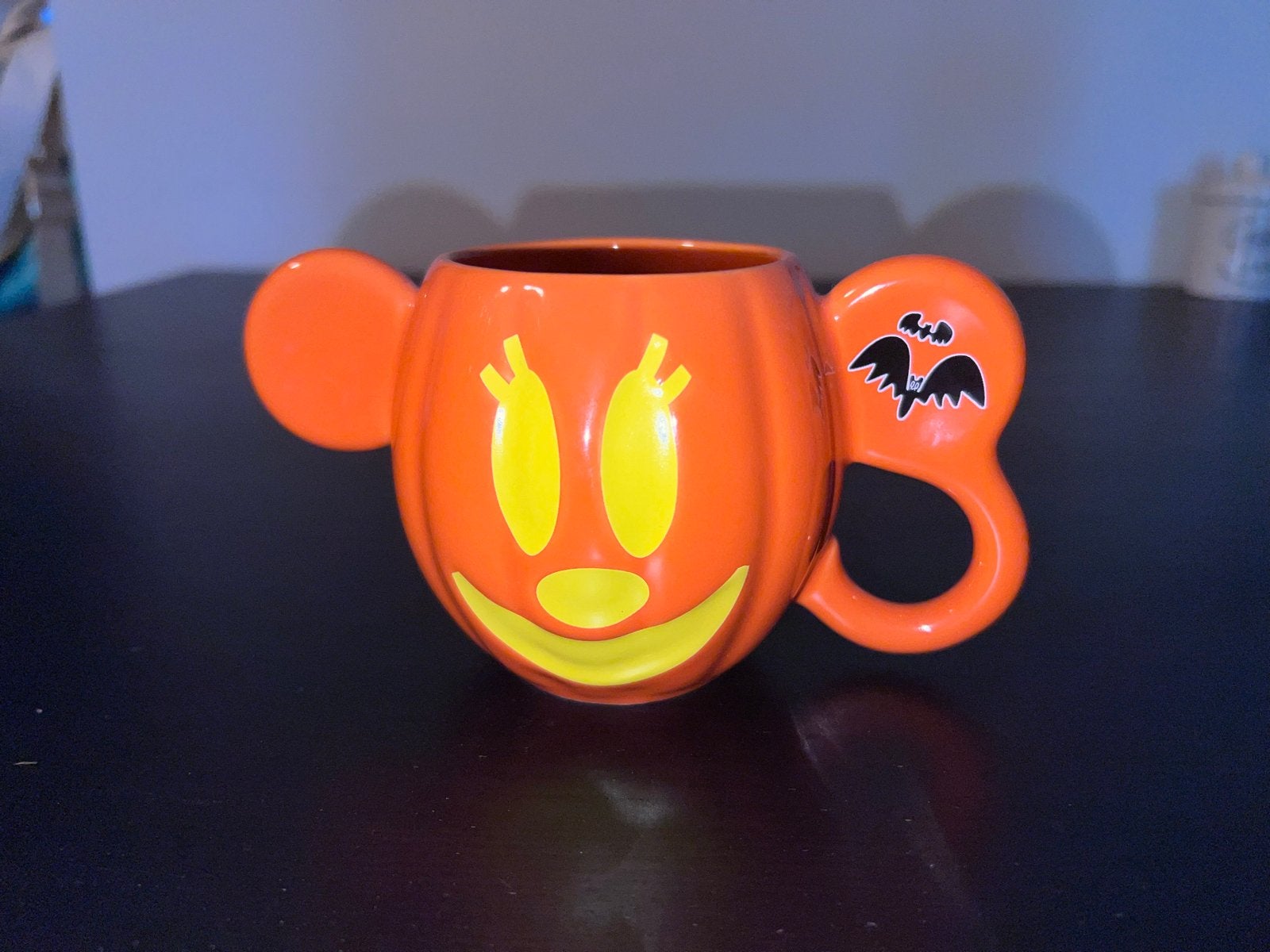 Disney Minnie Mouse Halloween pompoenmok, Ophalen of Verzenden, Mickey Mouse, Zo goed als nieuw, Servies