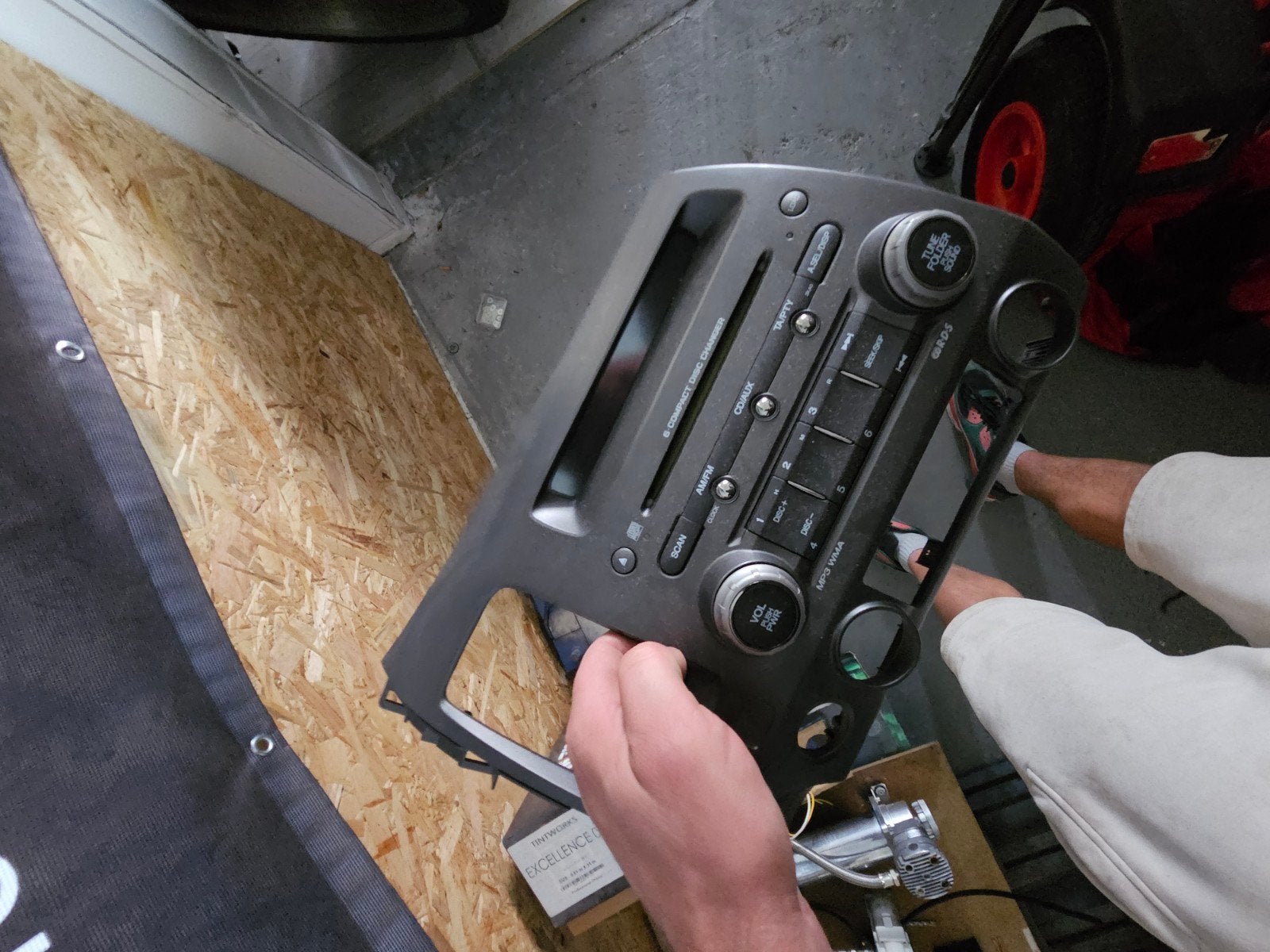 Originele Honda Civic Radio - Perfecte Staat, Ophalen, Gebruikt