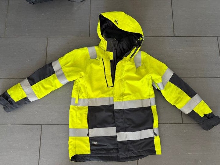 Helly Hansen Alna 2.0 Winterjacket Hi-Vis Jas M/M, Ophalen of Verzenden, Gebruikt