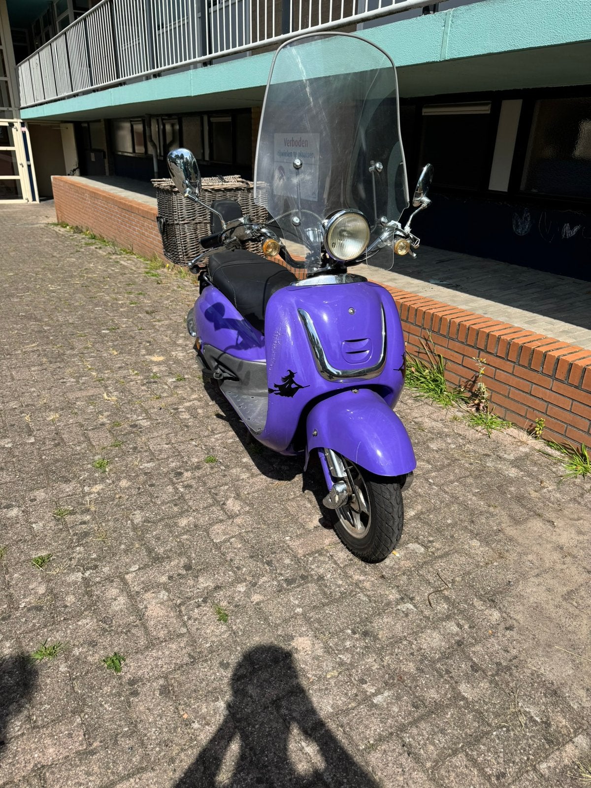 Scooter agm grand retro, Fietsen en Brommers, Snorfietsen en Snorscooters, Ophalen, Gebruikt, Benzine, Overige merken