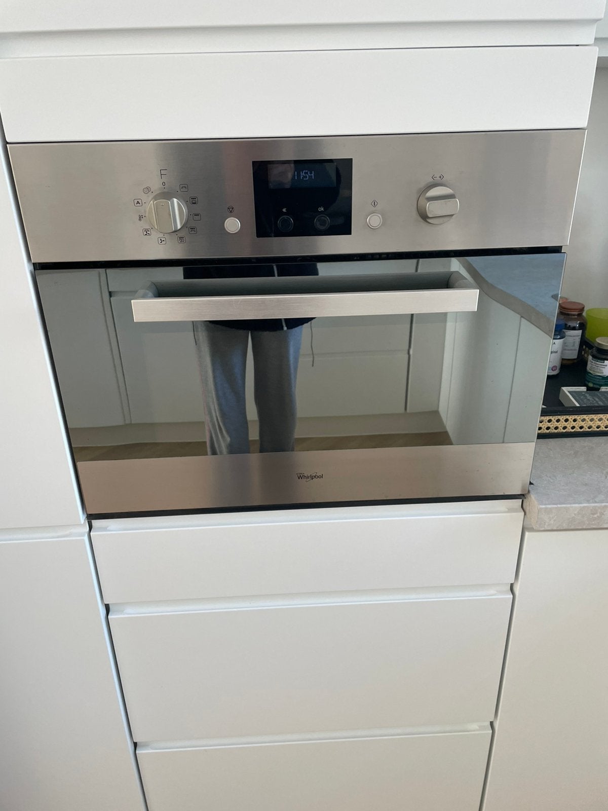 Inbouw combi oven magnetron, Ophalen, Zo goed als nieuw