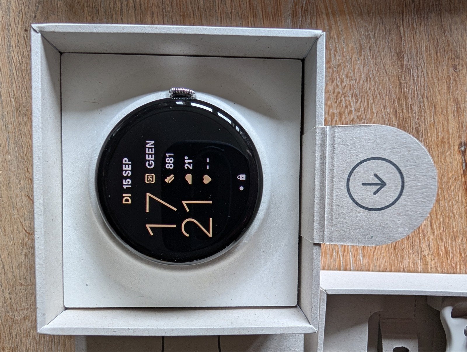 Google Pixel Watch 3 45mm WiFi - Zo goed als nieuw