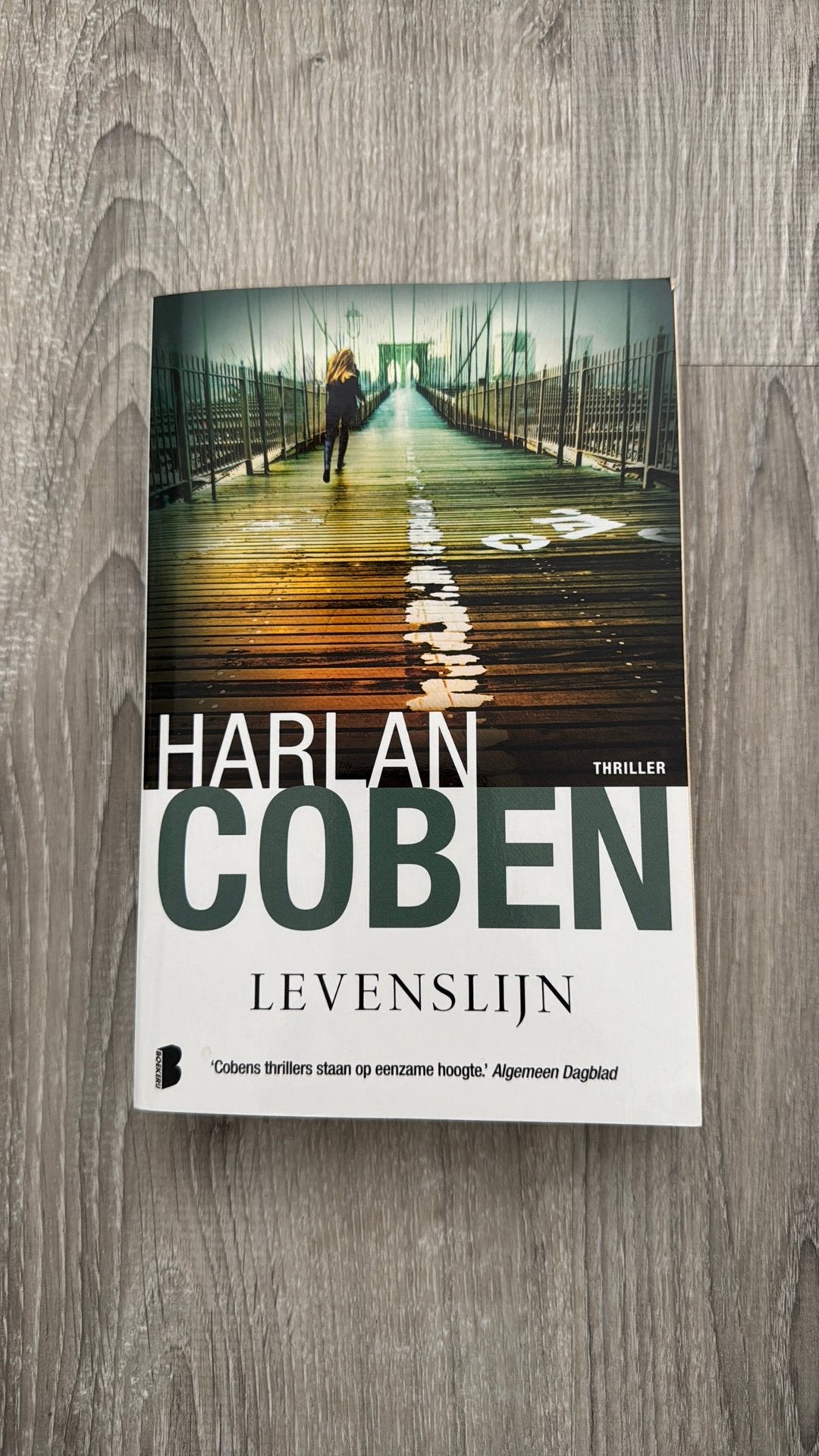 Harlan Coben Boek Levenslijn, Ophalen, Gelezen