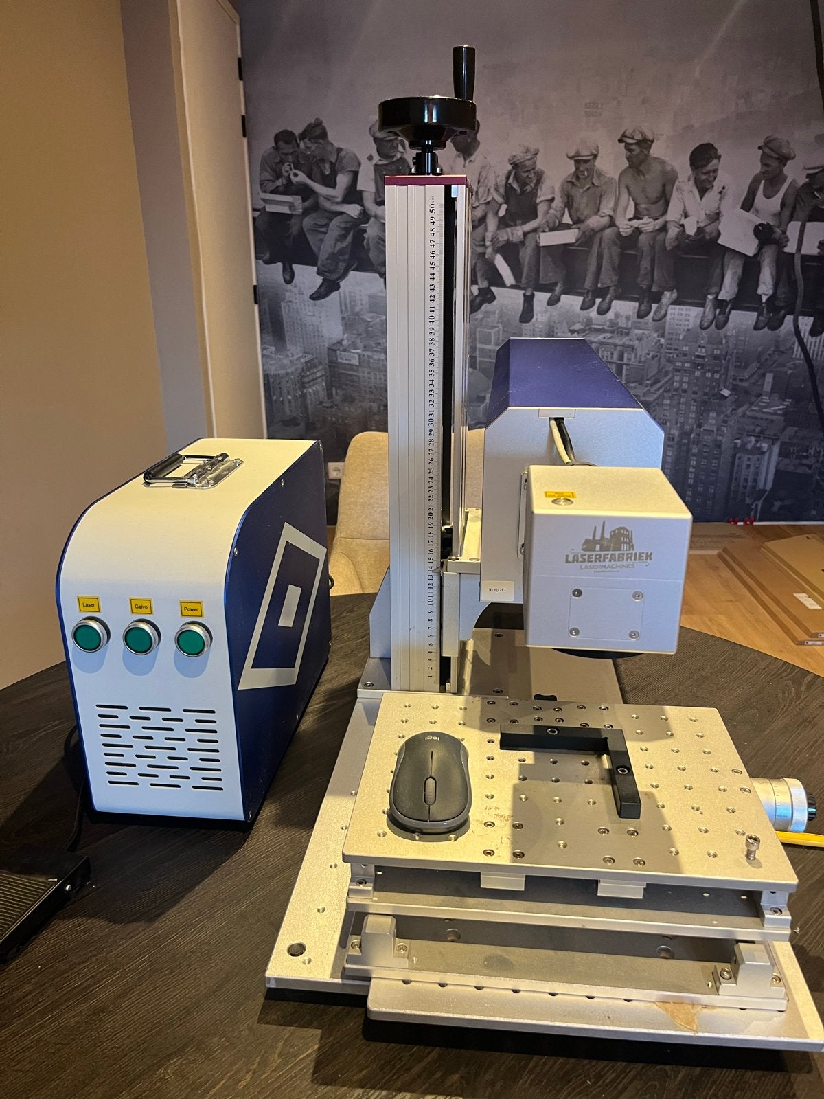 Galvo Laser Graveermachine LS30R 30W - Laserfabriek, Ophalen