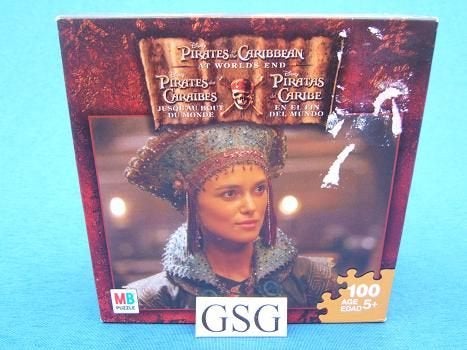 Pirates of the caribbean at worlds end 100 st nr. 44095-01, Hobby en Vrije tijd, Denksport en Puzzels, Ophalen, 500 t/m 1500 stukjes