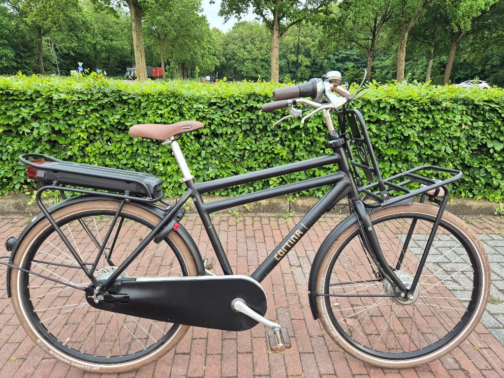 Cortina U4 Transport Heren Ebike / Framemaat = 53cm, Fietsen en Brommers, Elektrische fietsen, Gebruikt, Cortina, 51 tot 55 cm