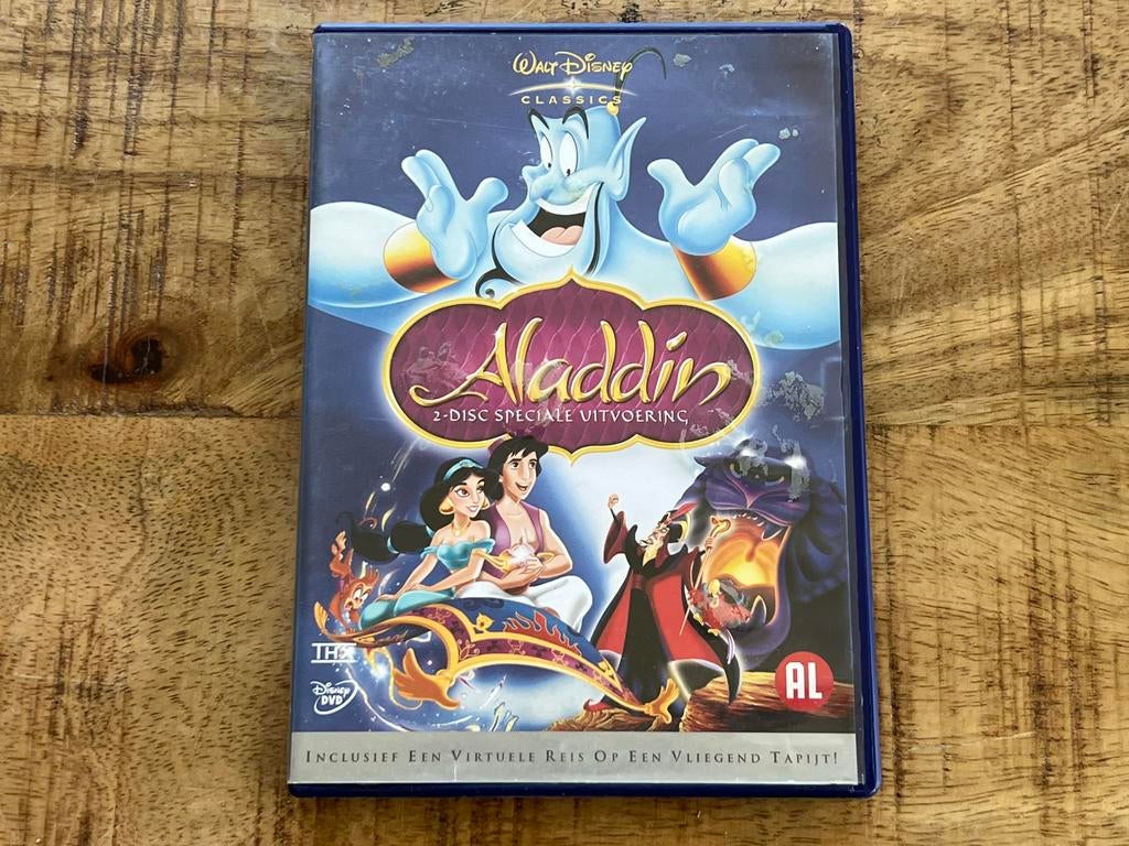 Disney Aladin  2 Disc Speciale Uitvoering, Ophalen of Verzenden, Zo goed als nieuw, Komedie, Alle leeftijden