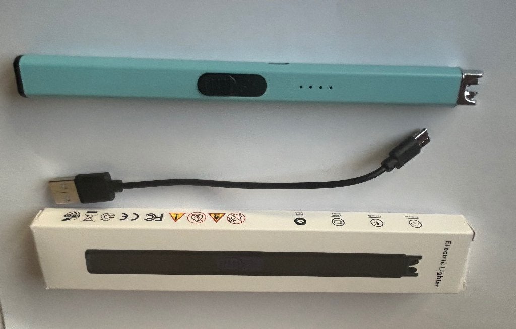 400 Elektrische aansteker - USB oplaadbaar  Blauw, Diensten en Vakmensen, Huishoudelijke hulp, Koken