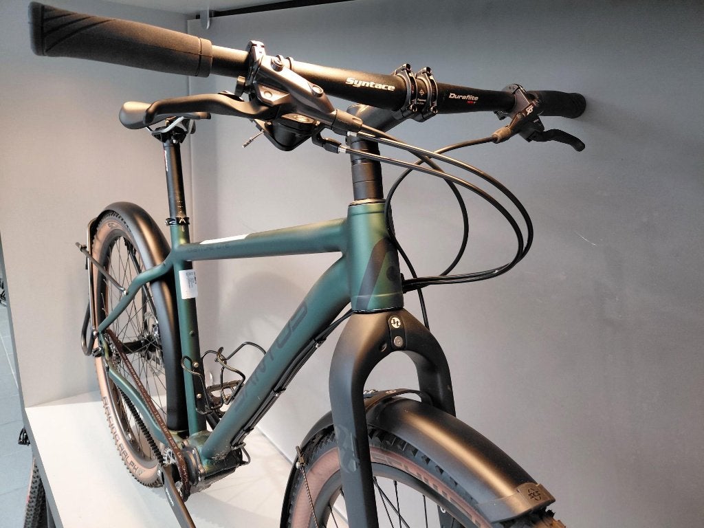 Santos Adventure Lite L Pinion C1.12 Riem B² BongersBikes, 28 inch, 2153PL 41, 10 tot 15 versnellingen, Zo goed als nieuw