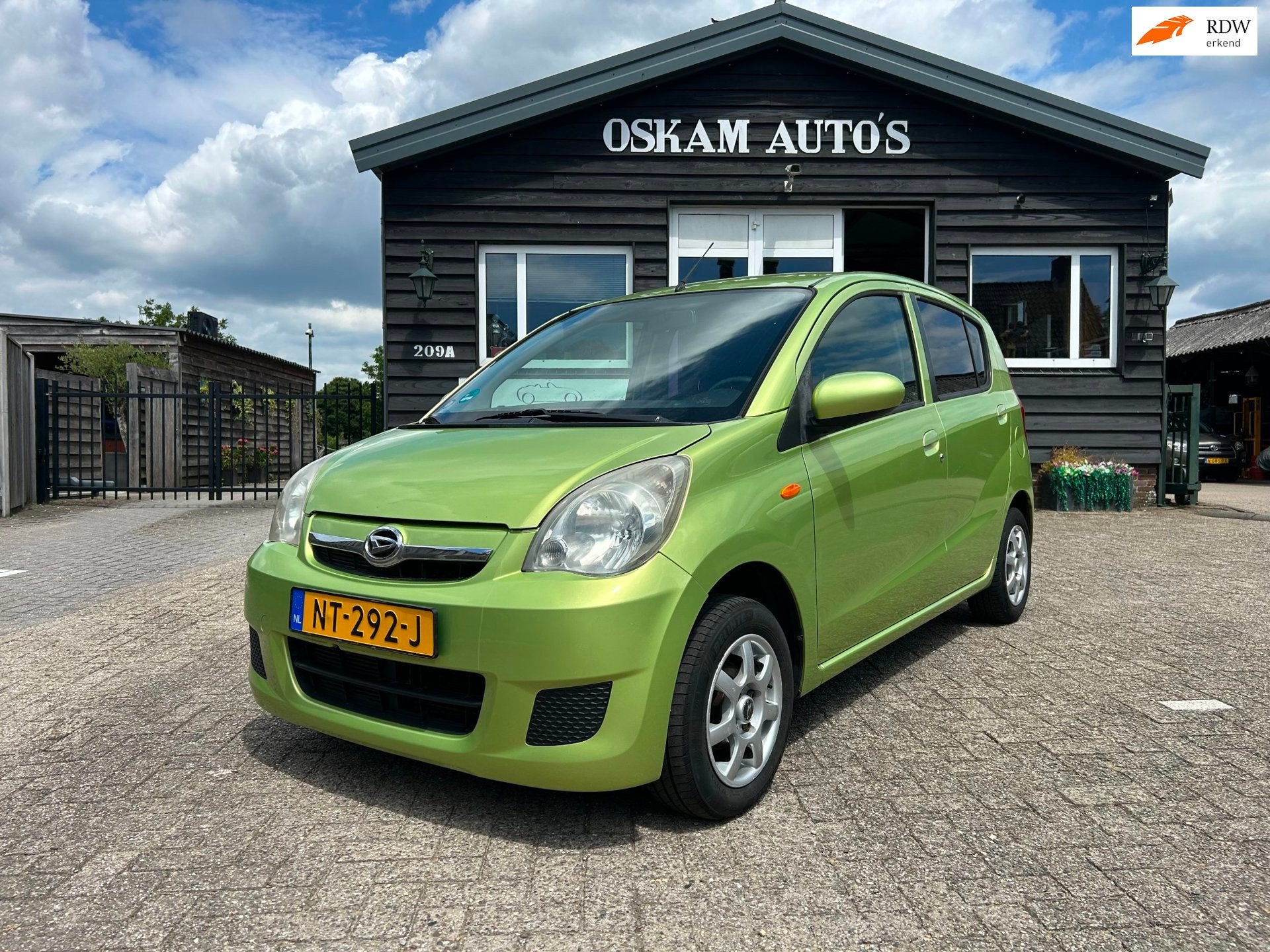 Daihatsu Cuore 1.0 Trend 5-drs, Airco, Voorwielaandrijving, 18 €/maand, 4 stoelen, Cuore