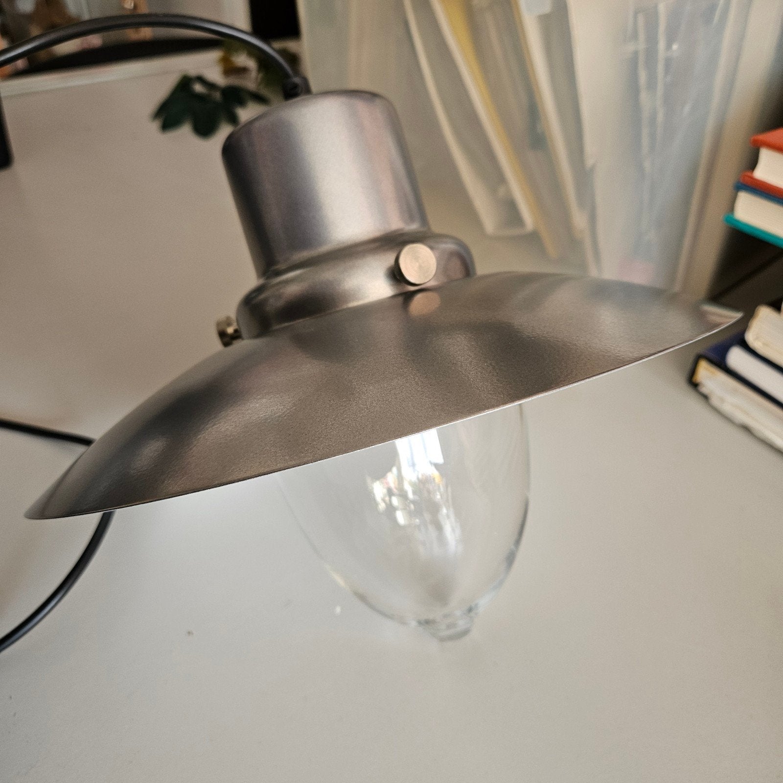 Thunder plafondlamp  nautische look 2 stuks, Huis en Inrichting, Ophalen, Nieuw, Glas, Modern