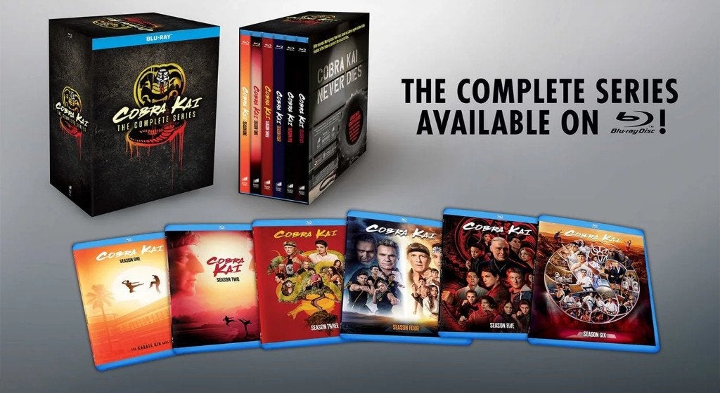 Cobra Kai The Complete Series (seizoen 1-6) Blu-ray, Ophalen of Verzenden, Nieuw in verpakking, Boxset