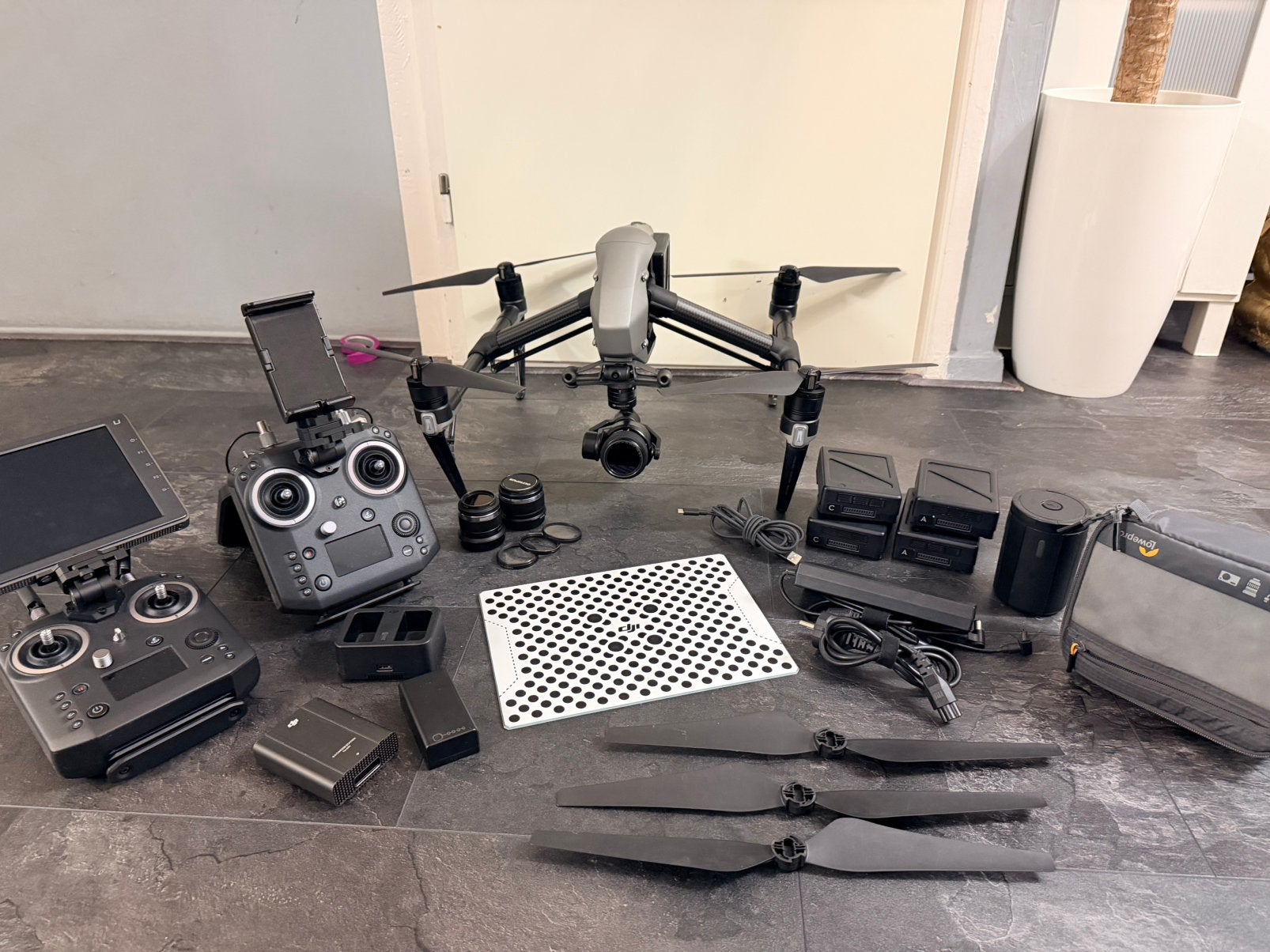 DJI Inspire 2 Complete Professionele Drone Set ( Te Ruil ), RTF (Ready to Fly), Quadcopter of Multicopter, Zo goed als nieuw, Ophalen