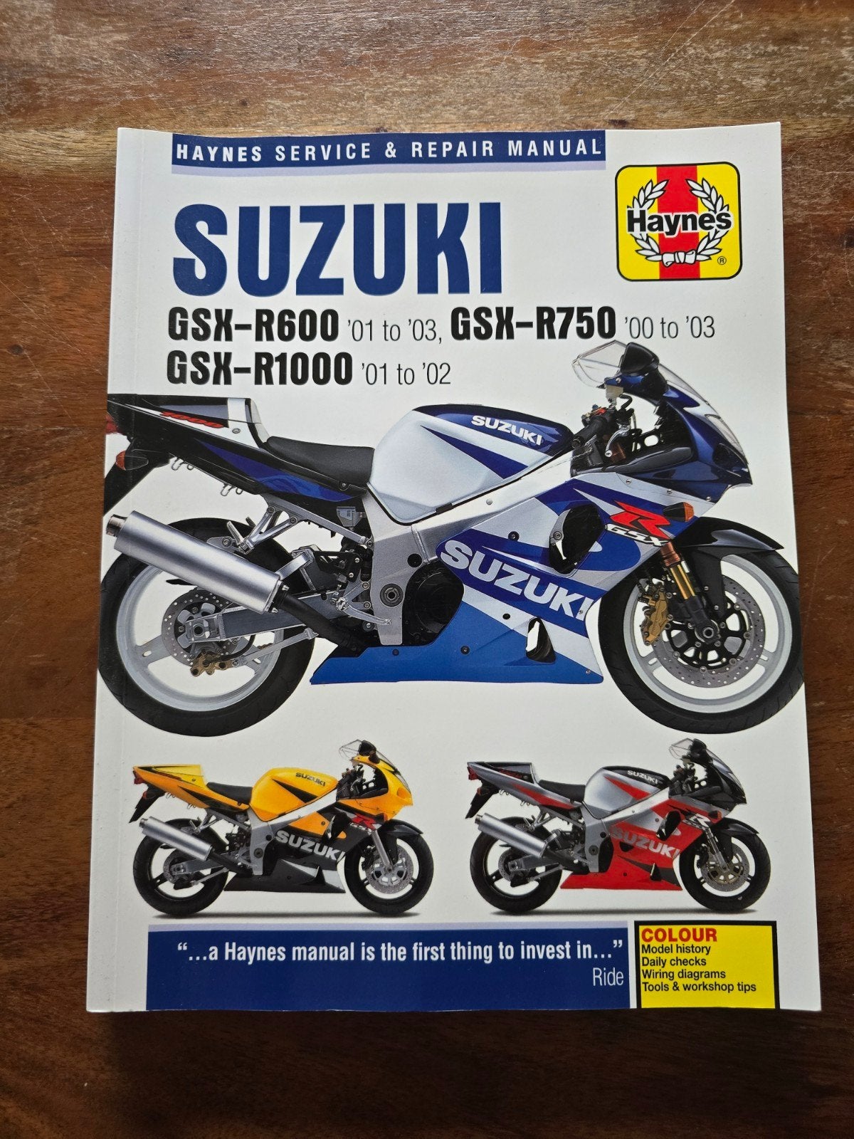 Suzuki GSXR Haynes handboek, Ophalen of Verzenden, Suzuki