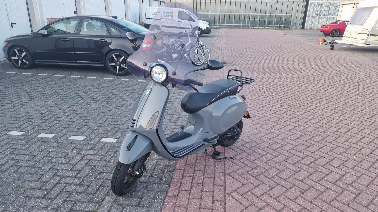 Vespa Primavera 2016 - Goed onderhouden met lichte schade, Ophalen, Gebruikt, Maximaal 45 km/u, Vespa S
