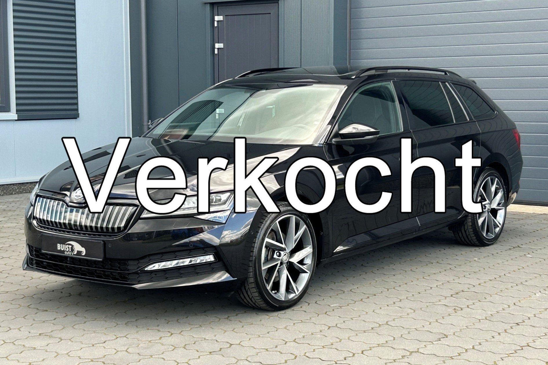 Skoda Superb Combi 1.4 TSI iV Sportline Business PANO 19" ST, Auto's, Skoda, Gebruikt, 4 cilinders, Met garantie (alle), Zwart