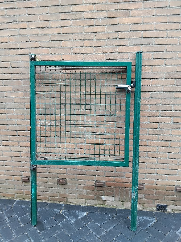 Hekwerk, Tuin en Terras, Ophalen, Met poort, Gebruikt, Sierhekwerk