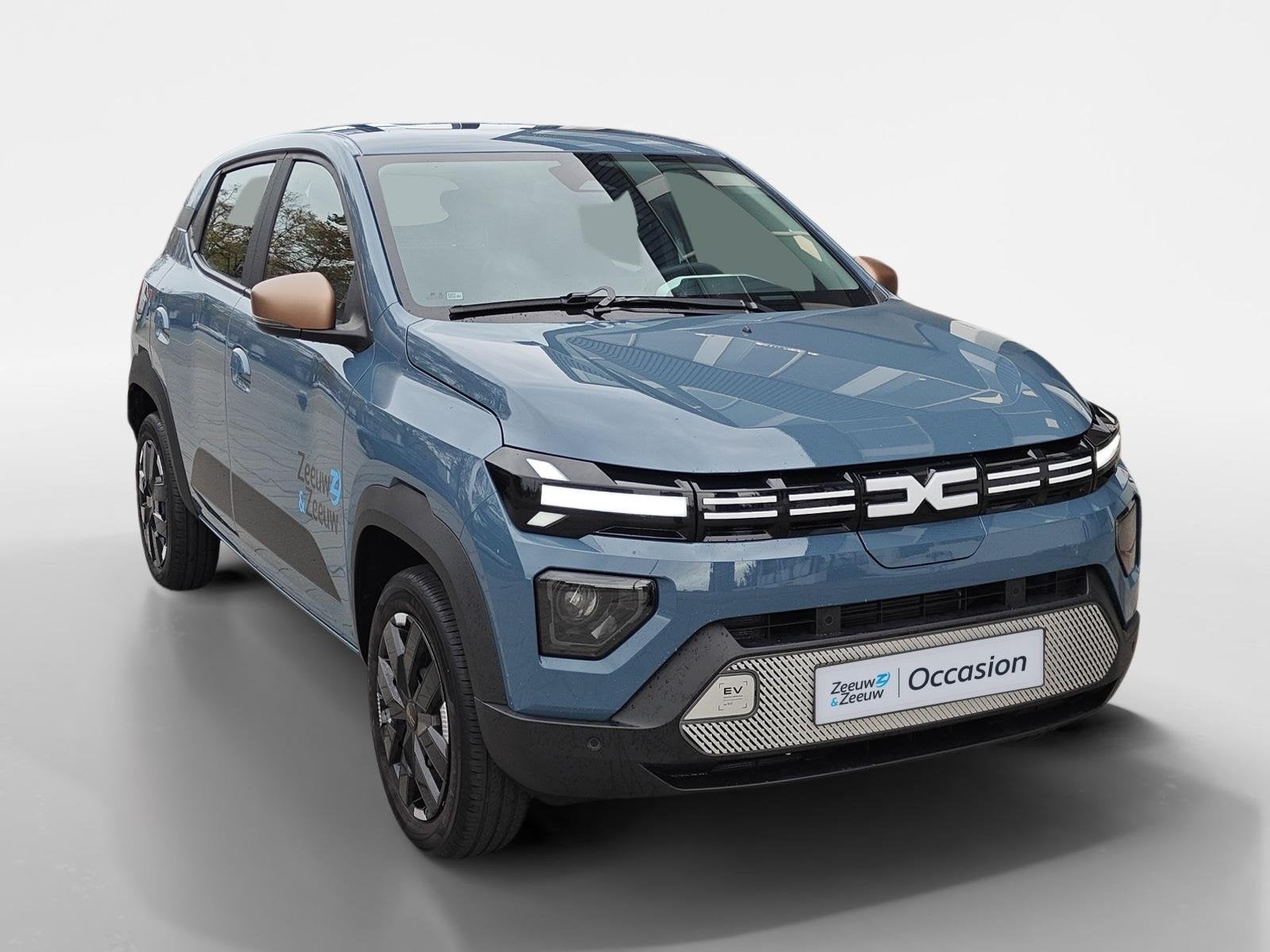 Dacia Spring Expression 70 24.3 kWh | Pack City & Power | Ca, Auto's, Stof, Zwart, Origineel Nederlands, 71 pk