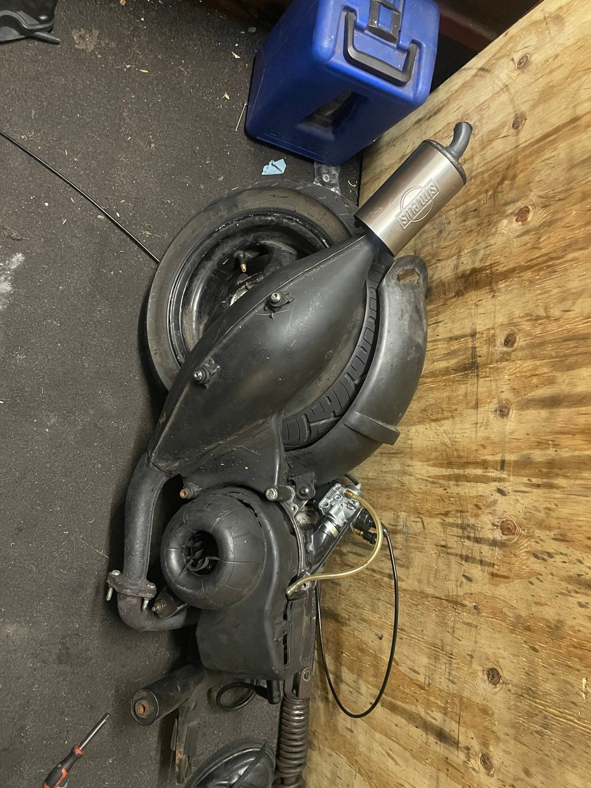 70cc Piaggio Typhoon Blok Plug & Play, Ophalen, Gebruikt, Blok, Piaggio