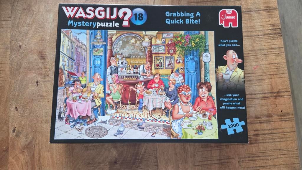 Wasgij puzzel Te Koop!, Ophalen of Verzenden, 500 t/m 1500 stukjes, Zo goed als nieuw