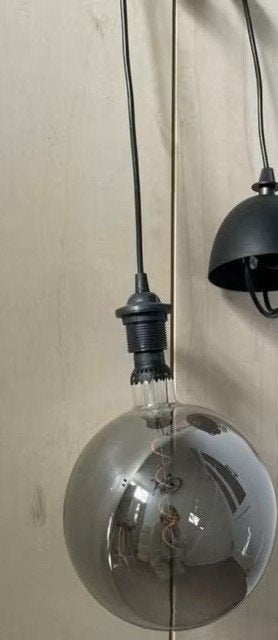 Bol hanglamp smoked grey nieuw, Huis en Inrichting, Lampen | Hanglampen, Ophalen of Verzenden, Nieuw
