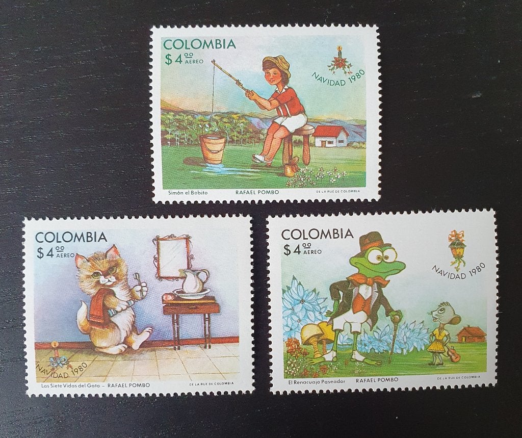 Colombia 1980 Kerstmis Michel 1456-1458 postfris, Verzenden, Postfris, Overige thema's