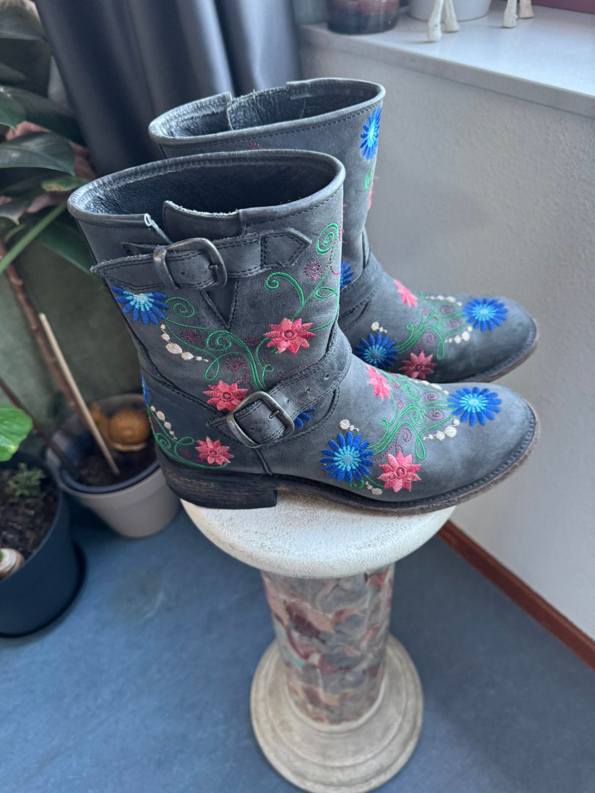 cowboy boots Schott maat 38, Verzenden, Zo goed als nieuw, Hoge laarzen