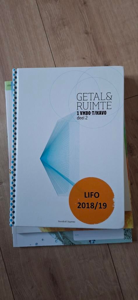 Getal & Ruimte 10e ed leerboek 1 vmbo-t/havo deel 2, Boeken, Ophalen of Verzenden, Zo goed als nieuw