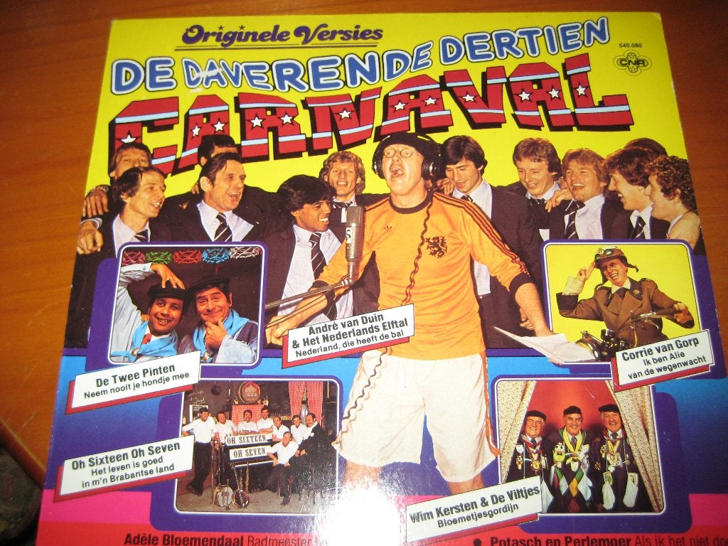 LP, De daverende dertien Carnaval, Ophalen of Verzenden, Zo goed als nieuw, LP