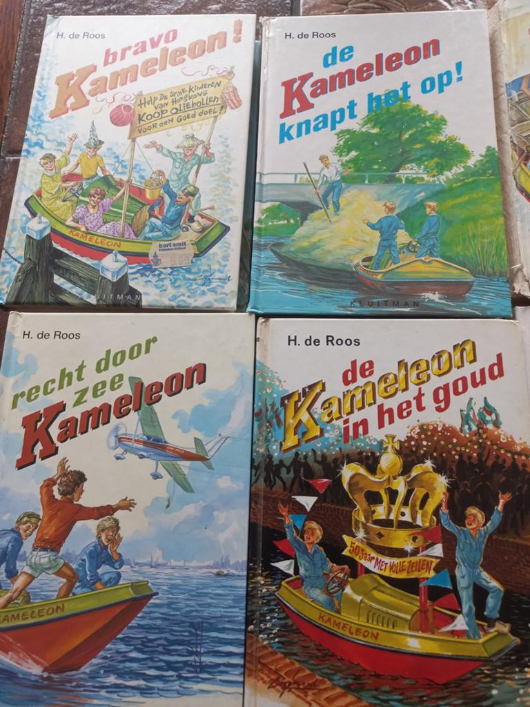 De Kameleon Boekenreeks - Diverse Titels, Boeken, Ophalen, Gelezen, H. de Roos, Fictie algemeen