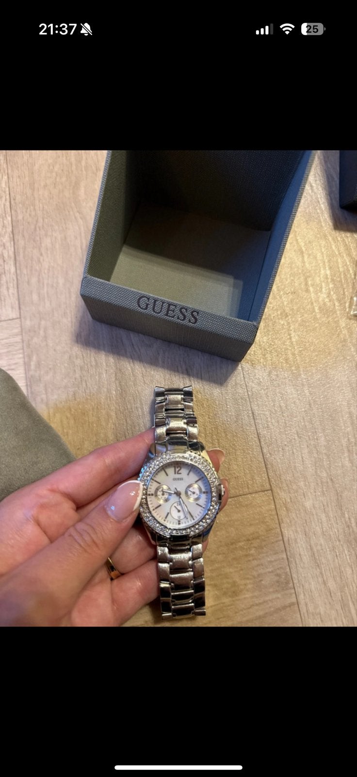 Guess Horloge, Ophalen, Staal, Guess, Polshorloge